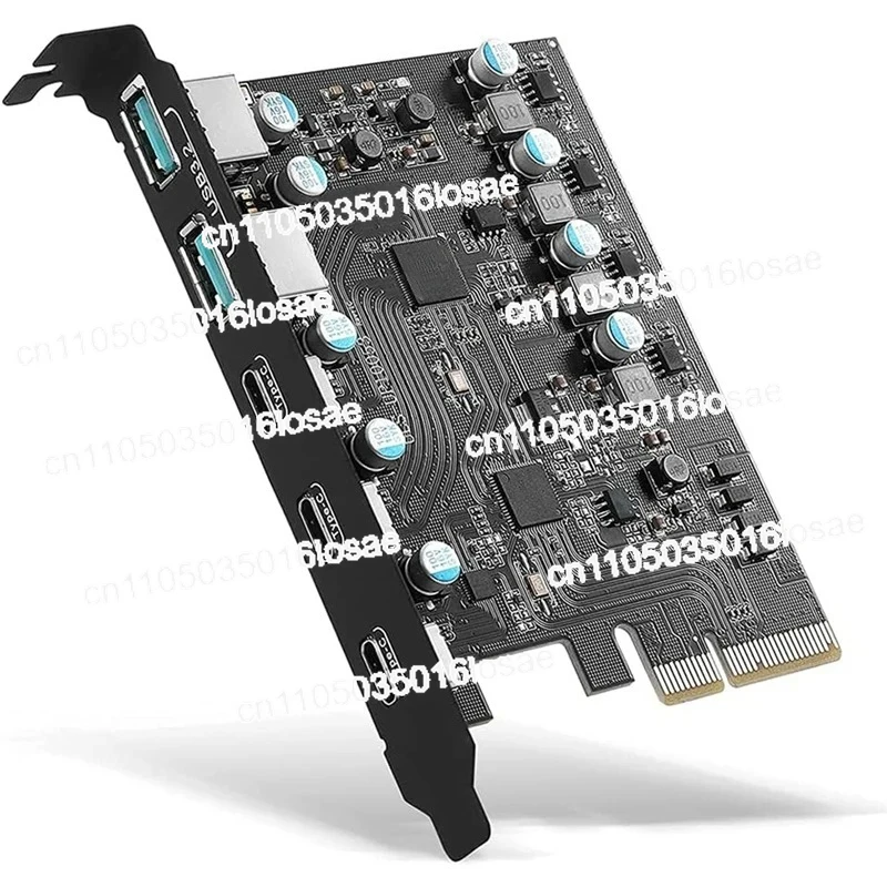 For PCIe To USB 3.2 Gen 2 Adapter Card PCI Express Expansion Card PCI-E Add-on Cards Riser for PC Windows 10/8/7 and MAC
For PCIe To USB 3.2 Gen 2 Adapter Card PCI Express Expansion Card PCI-E Add-on Cards Riser for PC Windows 10/8/7 and MAC