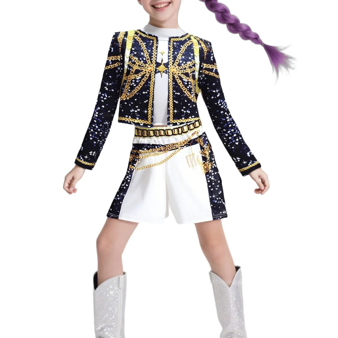 loween Witch up Costume Cosplay Outfit 3D Printing Anime Stage Performance Women's Clothing Polyester Fiber
loween Witch up Costume Cosplay Outfit 3D Printing Anime Stage Performance Women's Clothing Polyester Fiber