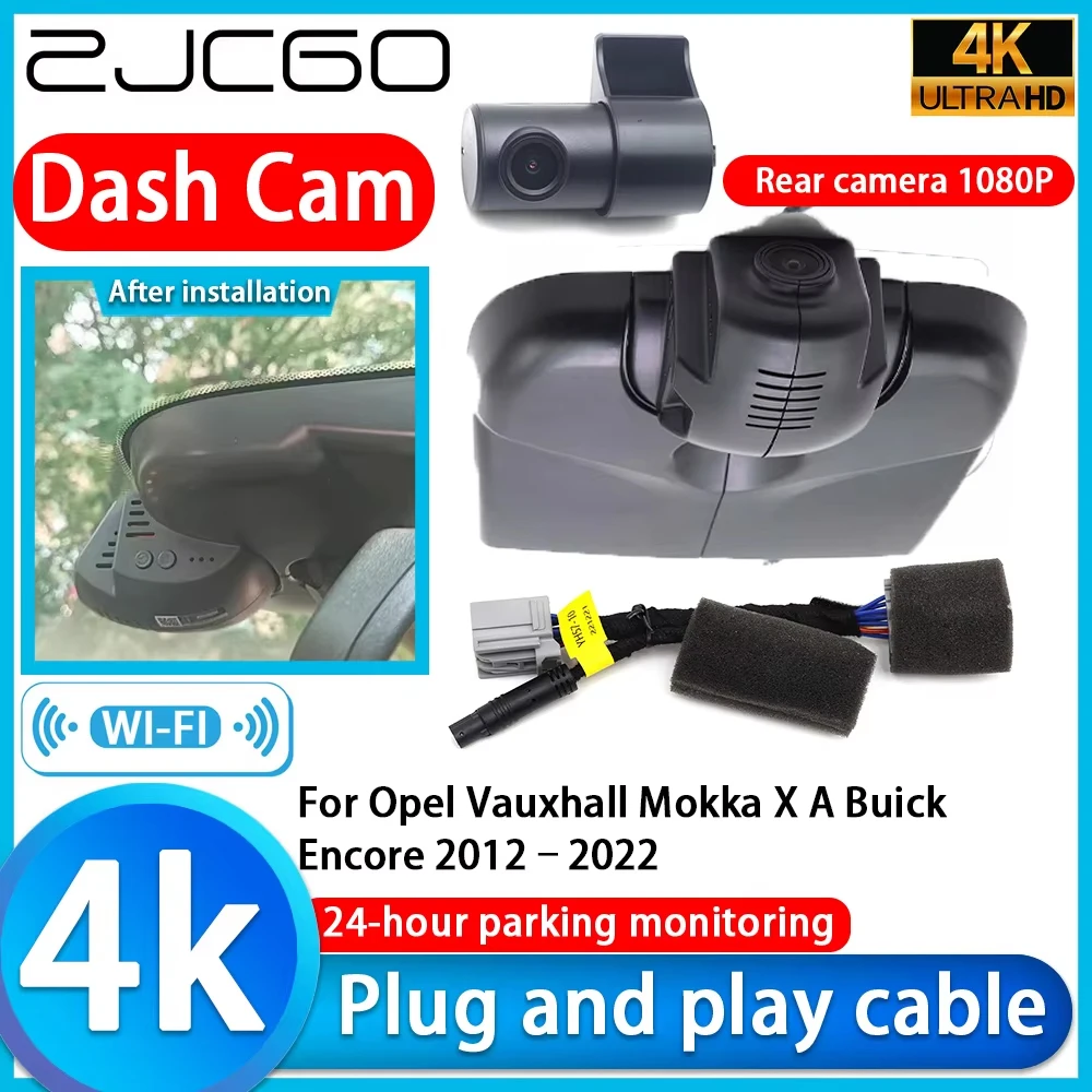 ZJCGO for Opel Vauxhall Mokka X A Buick Encore 2012–2022 Video Recorder 4K UHD Plug and Play DVR Dash Cam Camera
ZJCGO for Opel Vauxhall Mokka X A Buick Encore 2012–2022 Video Recorder 4K UHD Plug and Play DVR Dash Cam Camera