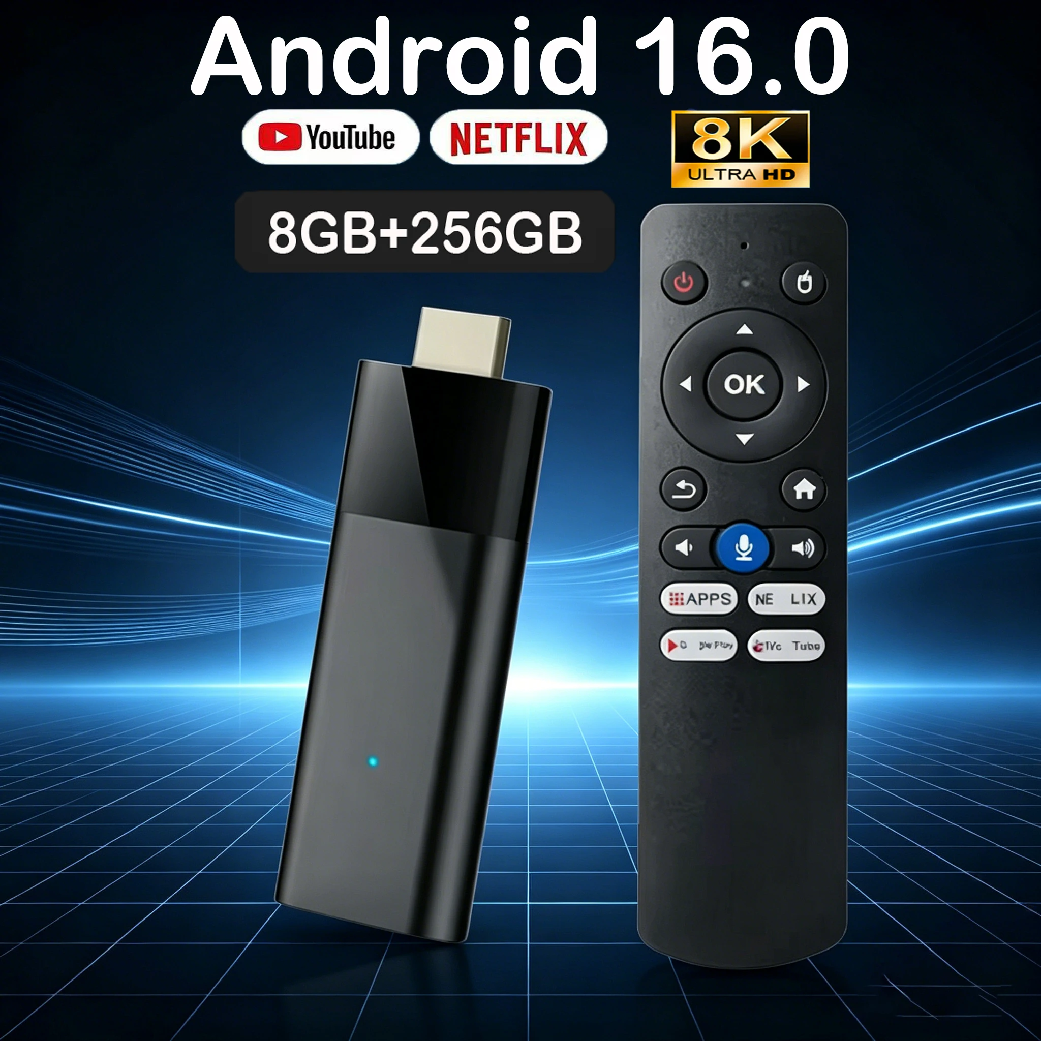 Q12 Android 16 Smart TV Box Allwinner H313 Google Assistant 32GB 64GB 128GB 256GB 8K Video Media Player Fast Smart TV Stick 2026
Q12 Android 16 Smart TV Box Allwinner H313 Google Assistant 32GB 64GB 128GB 256GB 8K Video Media Player Fast Smart TV Stick 2026