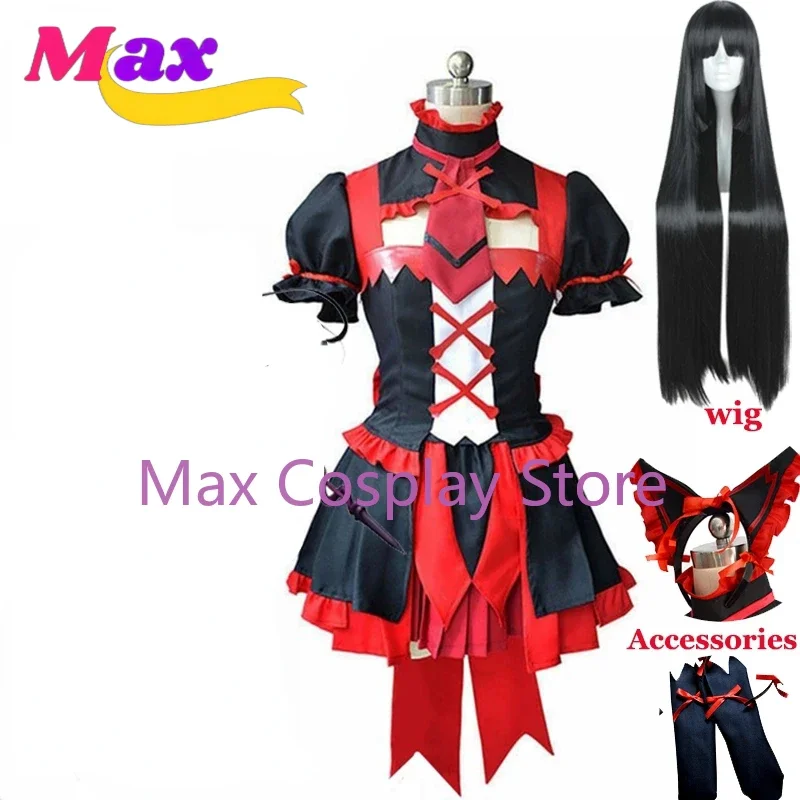 Max Anime Rory Mercury Cosplay Costume Fancy Dress Short Sleeve Tops Skirt Uniform Suits Wig Boots for Adult Halloween
Max Anime Rory Mercury Cosplay Costume Fancy Dress Short Sleeve Tops Skirt Uniform Suits Wig Boots for Adult Halloween