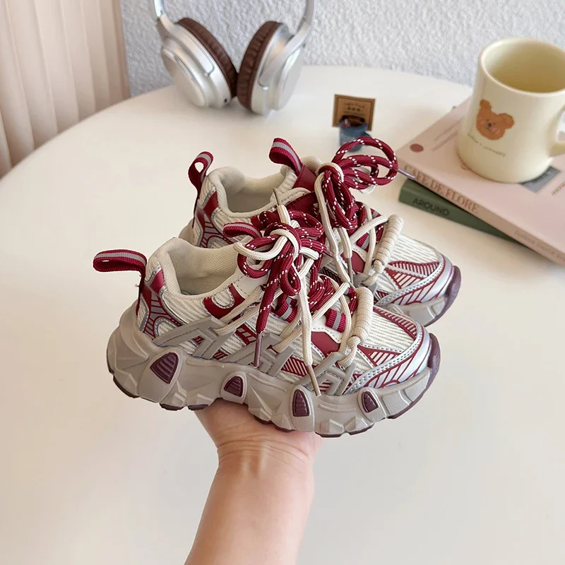 Spring Autumn Toddler Boy Shoes Black Red Versatile Children's Sneakers for Girls Fashion School Non-slip Kids Causal Sneakers
Spring Autumn Toddler Boy Shoes Black Red Versatile Children's Sneakers for Girls Fashion School Non-slip Kids Causal Sneakers