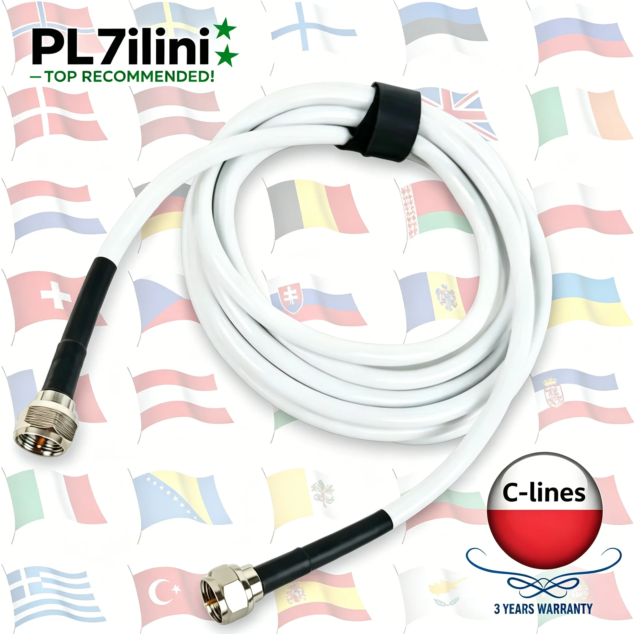 2026 Oscam Polska colorful Cable 7line Europe icam Germany Slovakia Austria Europa Poland Clines Suitable for indoor Connector
2026 Oscam Polska colorful Cable 7line Europe icam Germany Slovakia Austria Europa Poland Clines Suitable for indoor Connector