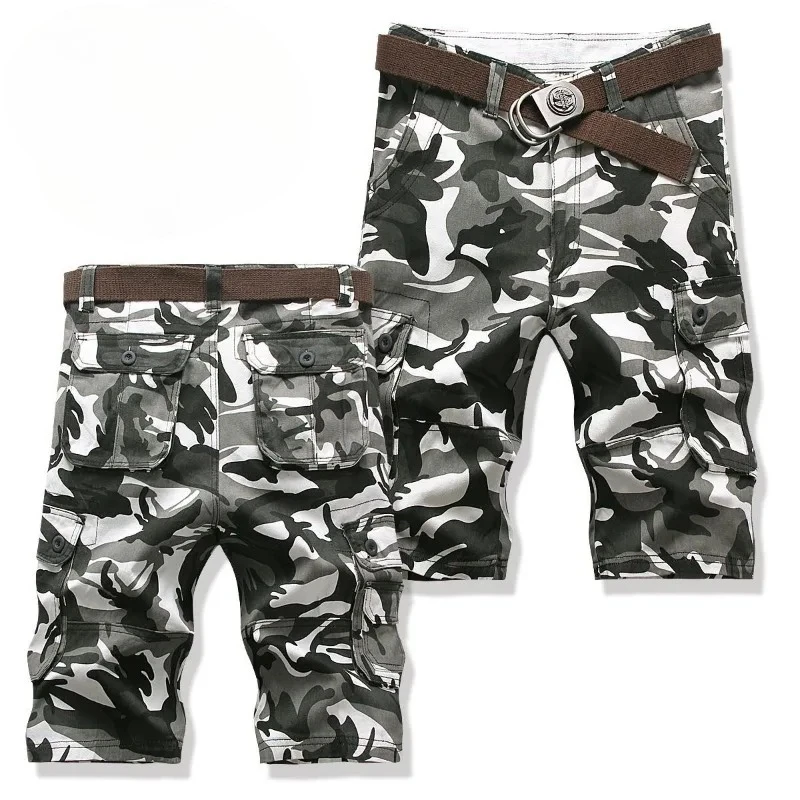 Summer Men's Cargo Shorts Baggy Tactical Multi-Pocket Knee Length Shorts Breathable Quick Dry Casual Urban Style
Summer Men's Cargo Shorts Baggy Tactical Multi-Pocket Knee Length Shorts Breathable Quick Dry Casual Urban Style