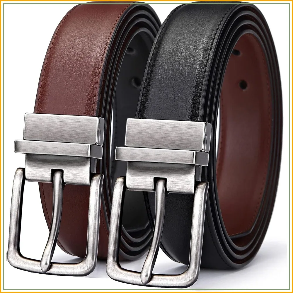 Men's Reversible Belt, Adjustable 1.25" - Cut for Fit, 2 Sides in 1 Belt
Men's Reversible Belt, Adjustable 1.25" - Cut for Fit, 2 Sides in 1 Belt