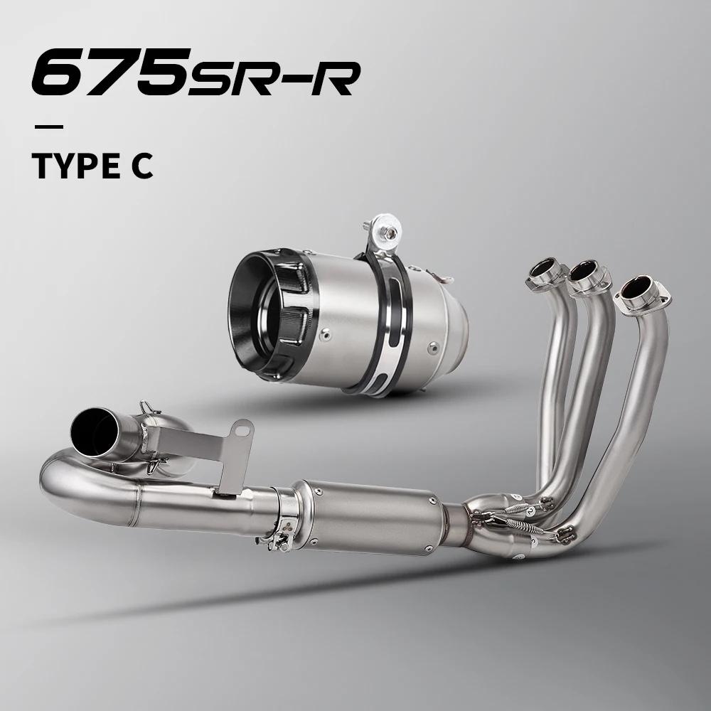Motorcycle Exhaust Front Link Pipe For 675SRR 675SR 675NK 675SS 2024-2026 Full Exhaust System
Motorcycle Exhaust Front Link Pipe For 675SRR 675SR 675NK 675SS 2024-2026 Full Exhaust System