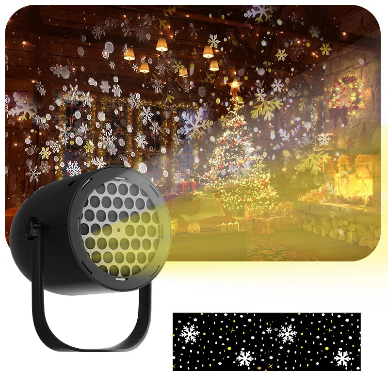 LED Snowflake Pattern Light Festive Christmas Projection Light USB Halloween Atmosphere Rotating Stage Light
LED Snowflake Pattern Light Festive Christmas Projection Light USB Halloween Atmosphere Rotating Stage Light