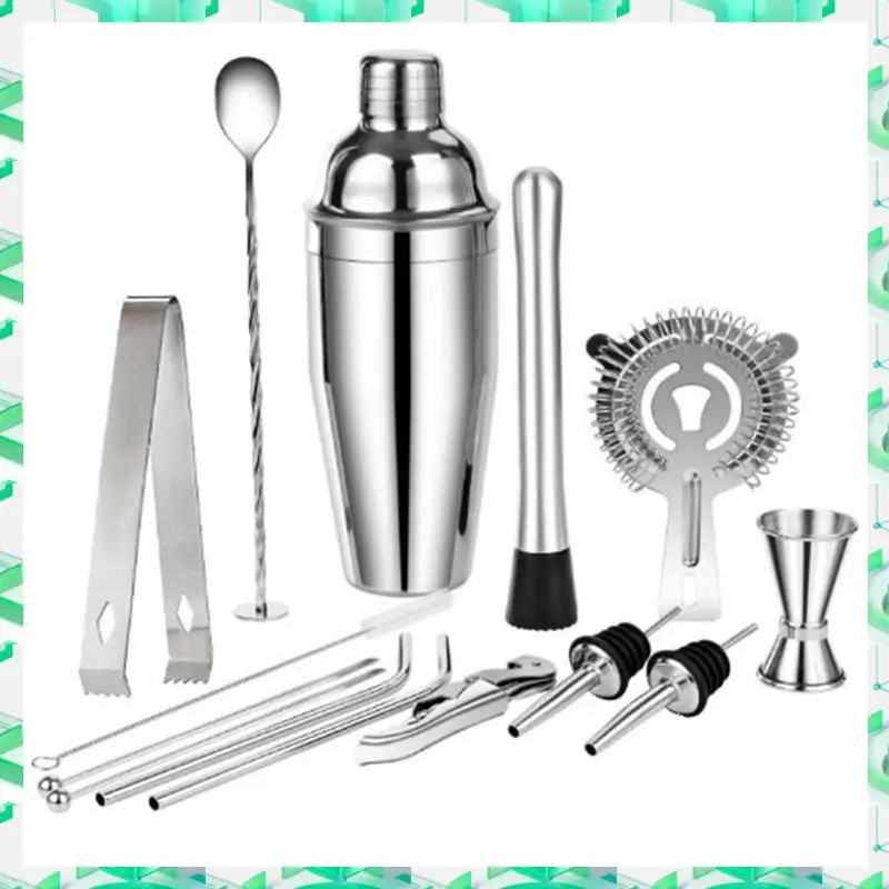 FIZP 14 шт., набор коктейльных шейкеров, набор бармена-барные инструменты из нержавеющей стали для DIY, аксессуары для бармена, домашние аксессуары для коктейлей
FIZP 14 шт., набор коктейльных шейкеров, набор бармена-барные инструменты из нержавеющей стали для DIY, аксессуары для бармена, домашние аксессуары для коктейлей