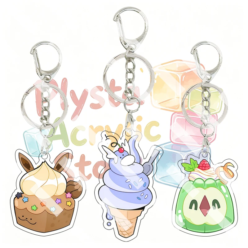 Pocket Monsters Sweet Dessert Style Acrylic Keychain Eevee Altaria Appletun Cupcake Ice Cream Cute Sweet Treat Anime Bag Pendant
Pocket Monsters Sweet Dessert Style Acrylic Keychain Eevee Altaria Appletun Cupcake Ice Cream Cute Sweet Treat Anime Bag Pendant