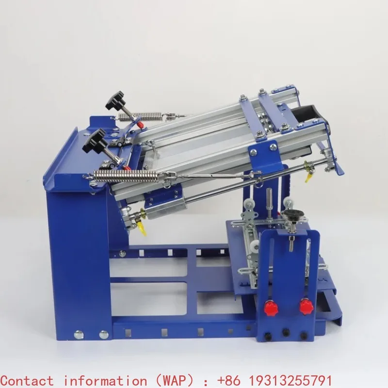 【2026】DL-QM-D80 Rubber Silicone Bracelet Manual Screen Printing Machine Cylindrical Silicone Wristband Printing Machine
【2026】DL-QM-D80 Rubber Silicone Bracelet Manual Screen Printing Machine Cylindrical Silicone Wristband Printing Machine