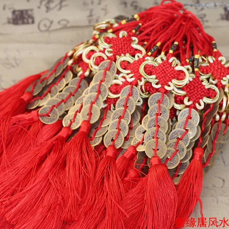 20PCS - Wholesale Five CHINA copper cash Money FENG SHUI Chinese knot talisman Pocket car home wall GOOD LUCK Hanging ornament
20PCS - Wholesale Five CHINA copper cash Money FENG SHUI Chinese knot talisman Pocket car home wall GOOD LUCK Hanging ornament