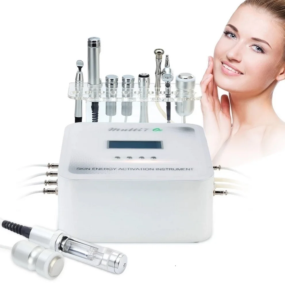Newest 7 In 1 Multifunctional Hydro Ultrasonic RF Instrument Microcurrent Face Lift Skin Management Microdermabrasion Machine
Newest 7 In 1 Multifunctional Hydro Ultrasonic RF Instrument Microcurrent Face Lift Skin Management Microdermabrasion Machine