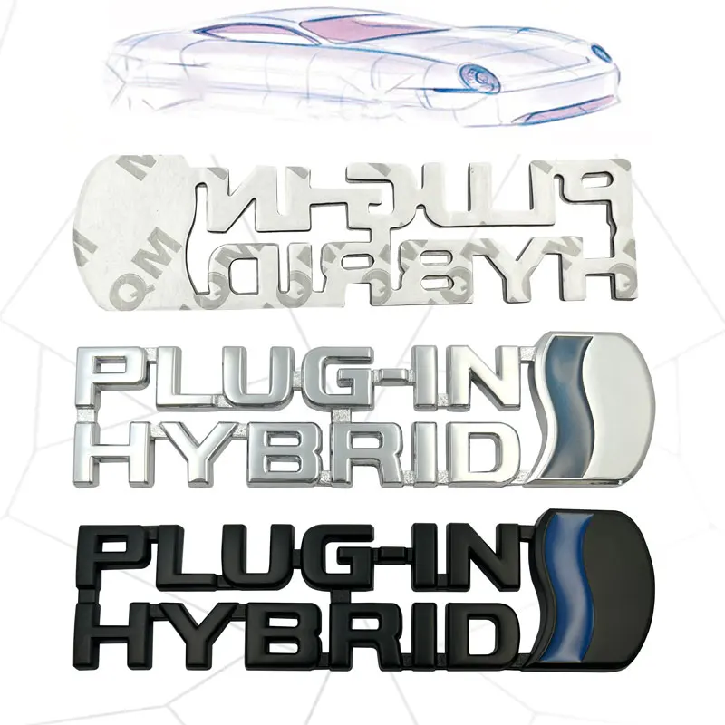 3D Metal Plug-in Hybrid Logo Car Front Door Side Trunk Sticker Suitable For RAV4 Camry RAV4 Prius Car Decoration Accessories
3D Metal Plug-in Hybrid Logo Car Front Door Side Trunk Sticker Suitable For RAV4 Camry RAV4 Prius Car Decoration Accessories