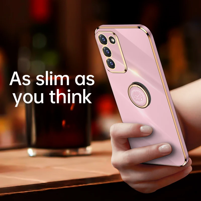 Luxury Silicone Plating Square Ring Holder Stand Phone Case On For Samsung Galaxy S20 Fe Plus S21 Ultra S 20 21 S20fe 5g Cover
Luxury Silicone Plating Square Ring Holder Stand Phone Case On For Samsung Galaxy S20 Fe Plus S21 Ultra S 20 21 S20fe 5g Cover