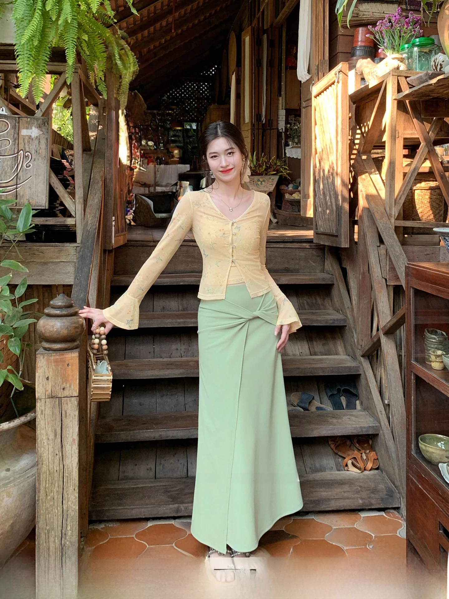 ZhiHe LingXian Green Asymmetrical High Waist Slim Fit Fish Tail Half Skirt Women's Spring Season Long Skirt Elegant Lady's Dress
ZhiHe LingXian Green Asymmetrical High Waist Slim Fit Fish Tail Half Skirt Women's Spring Season Long Skirt Elegant Lady's Dress