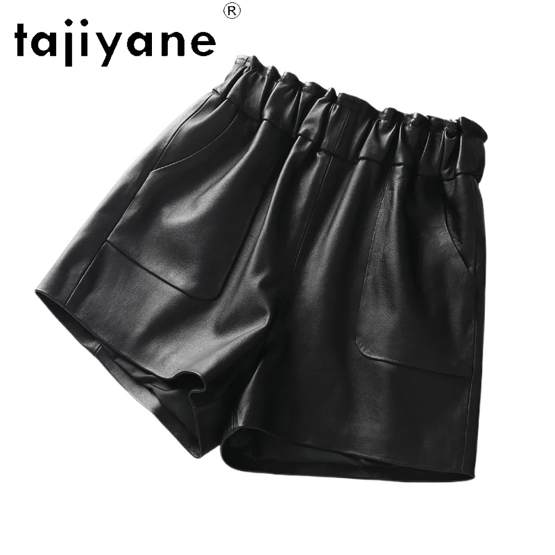 TAJIYANE шорты из натуральной овчины, женские шорты из натуральной кожи с высокой талией, шорты с эластичной резинкой на талии, женская одежда, 2025 루
TAJIYANE шорты из натуральной овчины, женские шорты из натуральной кожи с высокой талией, шорты с эластичной резинкой на талии, женская одежда, 2025 루