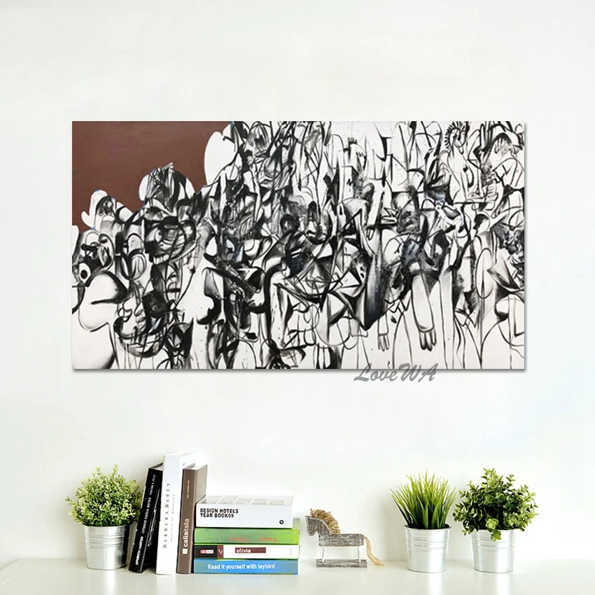 Modern Abstract Acrylic Painting Handmade Artwork Large Kindergarten Wall Decoration Art Canvas Picture Unframed Wholesale
Modern Abstract Acrylic Painting Handmade Artwork Large Kindergarten Wall Decoration Art Canvas Picture Unframed Wholesale