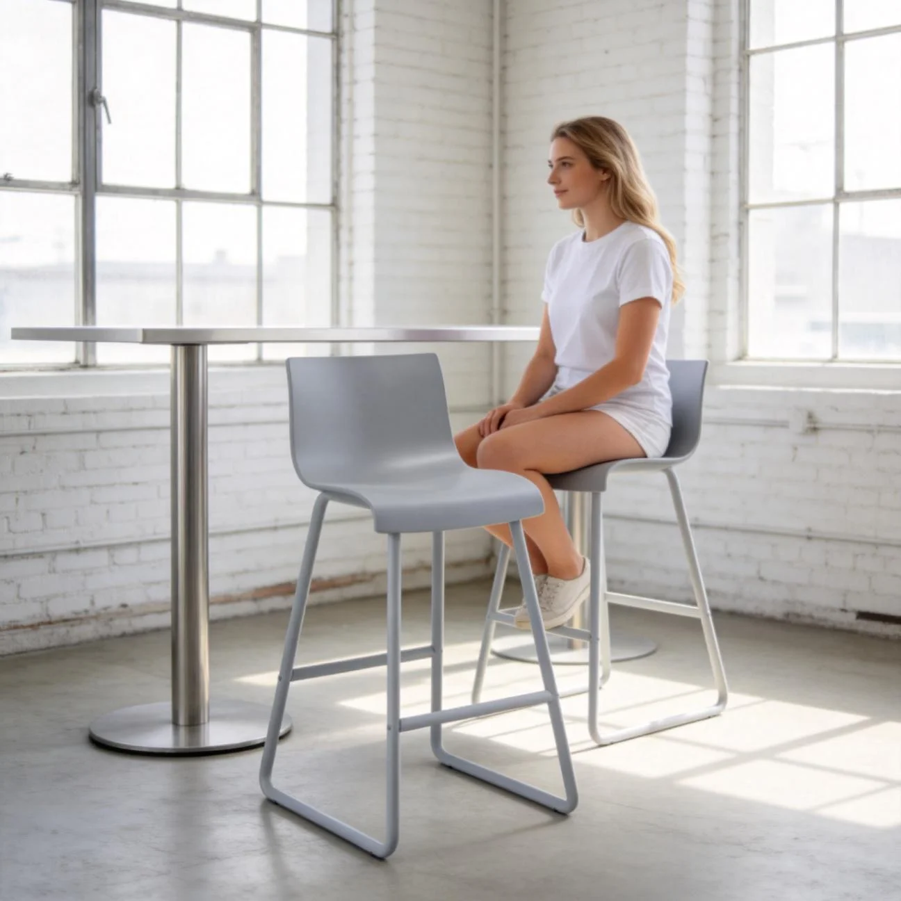 !@Modern Minimalist Golden Sled Base Ergonomic Curved Seat Black Stable Outdoor Hotel Iron Bar Stool High Quality
!@Modern Minimalist Golden Sled Base Ergonomic Curved Seat Black Stable Outdoor Hotel Iron Bar Stool High Quality