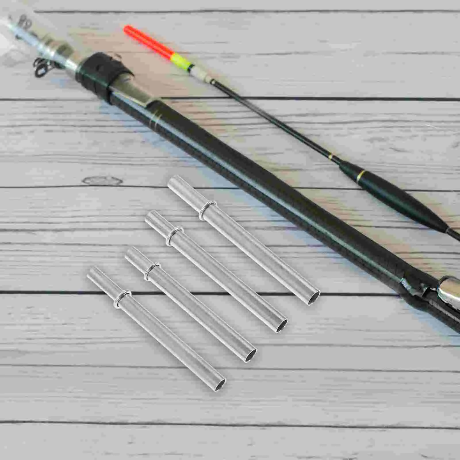 4 Pcs Tool Fishing Gear DIY Pole Accessories Rod Repair Tube Connector Supplies Tubes
4 Pcs Tool Fishing Gear DIY Pole Accessories Rod Repair Tube Connector Supplies Tubes