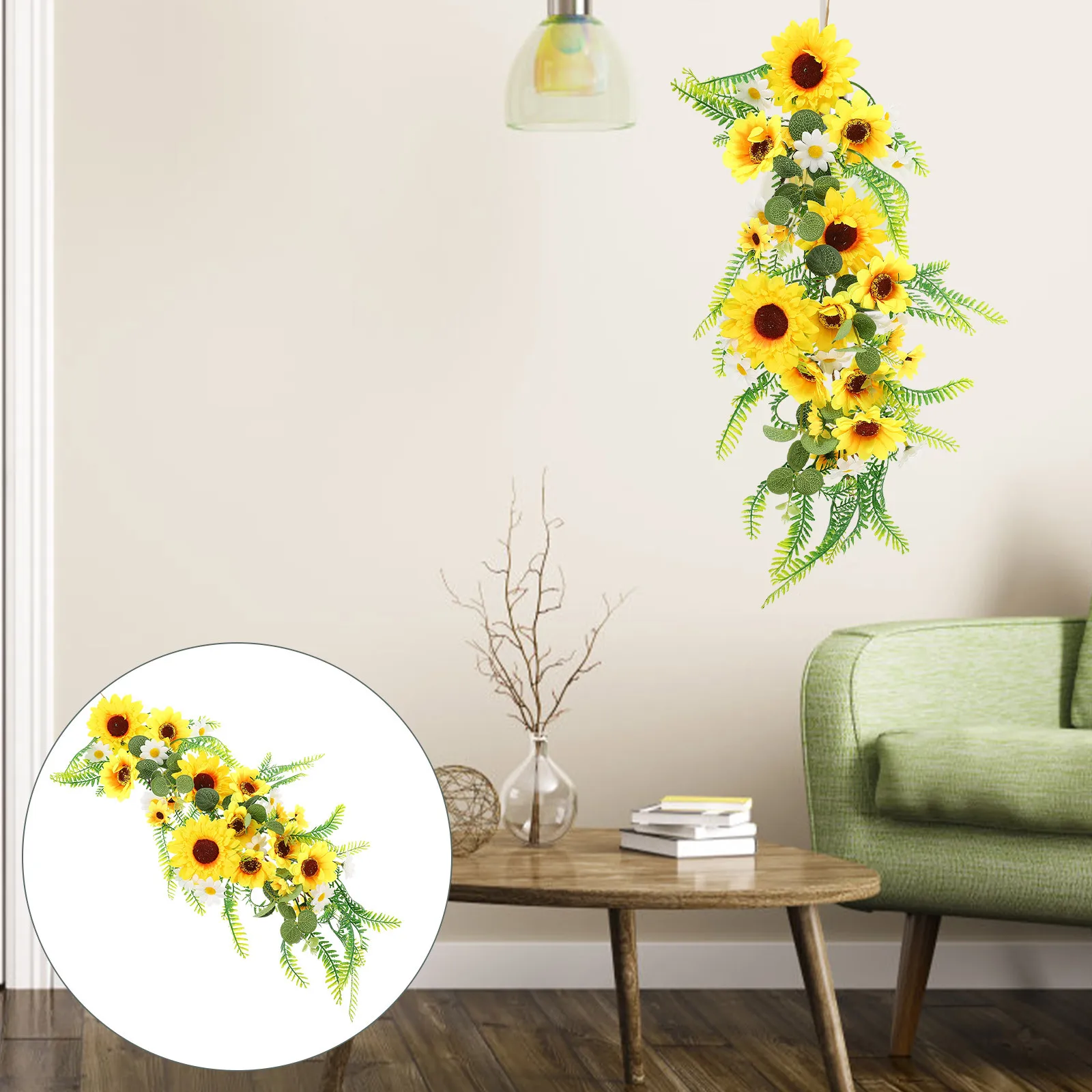 Artificial Strip Wall Hanging Decor Simulated Floral Household Adornment Garland Home Wedding Party Decoration
Artificial Strip Wall Hanging Decor Simulated Floral Household Adornment Garland Home Wedding Party Decoration