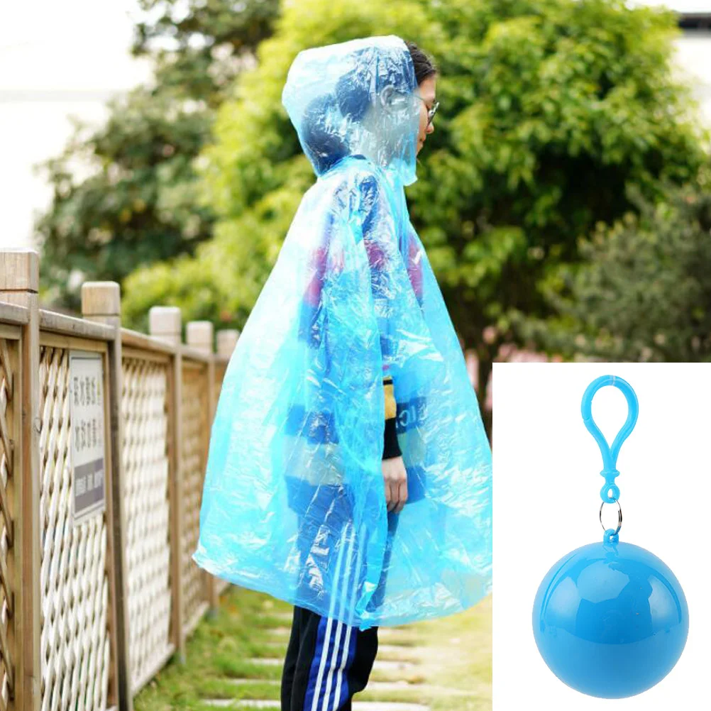 4 Pcs Portable Waterproof Raincoat Convenient Rain-wears Practical Outdoor Raincoats with Hood
4 Pcs Portable Waterproof Raincoat Convenient Rain-wears Practical Outdoor Raincoats with Hood