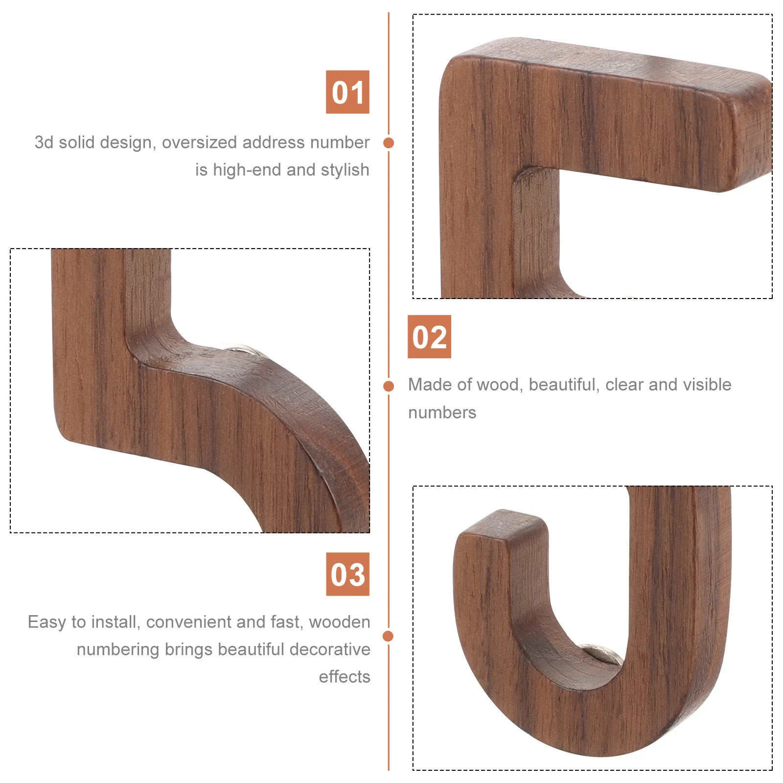 Big Wood Number Modern Address Numbers for House Durable Stylish Easy Installation Home Exterior Decor Address Numbers for House 
Big Wood Number Modern Address Numbers for House Durable Stylish Easy Installation Home Exterior Decor Address Numbers for House