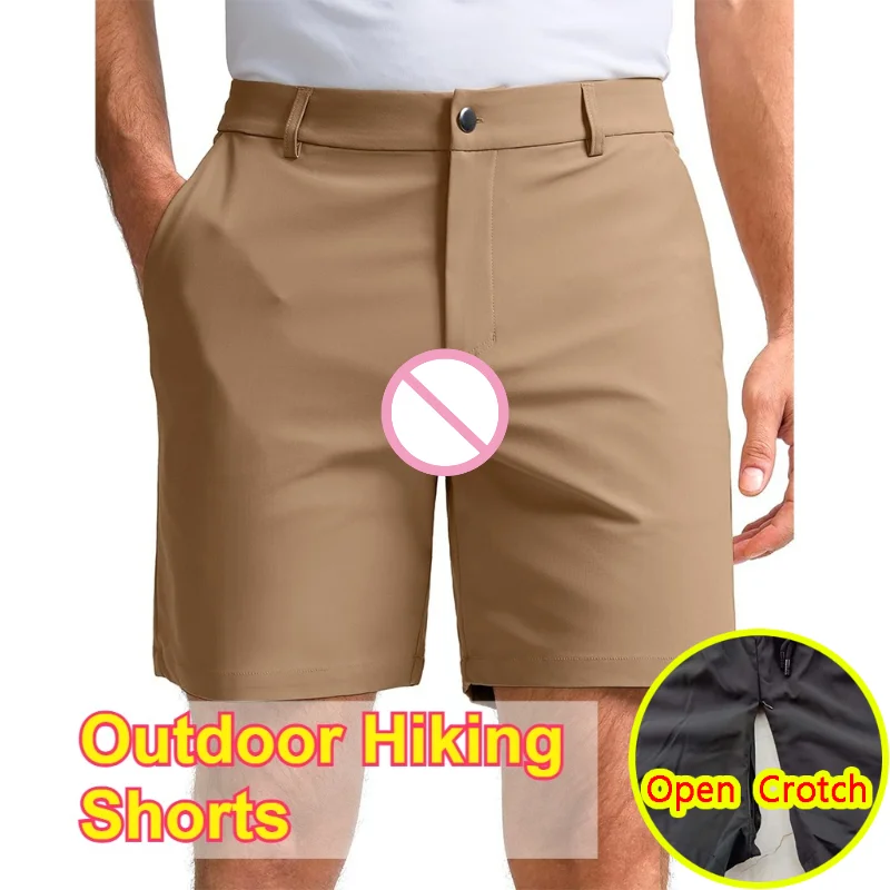 Open Crotch Pants Man Shorts Multi-pocket Casual Summer Hidden Zipper Fitness Sportwear Outdoor Easy Crotchless Mini Cargo Pants
Open Crotch Pants Man Shorts Multi-pocket Casual Summer Hidden Zipper Fitness Sportwear Outdoor Easy Crotchless Mini Cargo Pants