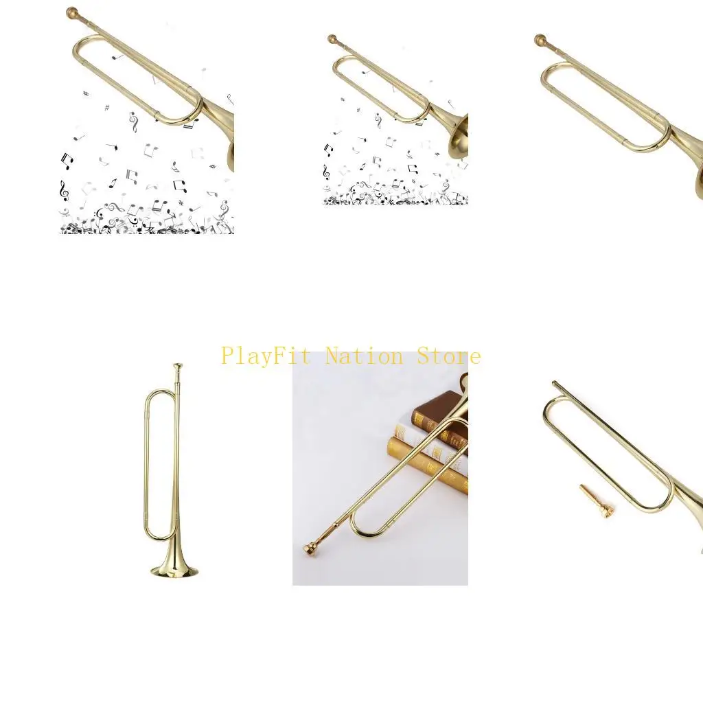 242F Kids Big Strides Brass Trumpet B Tone Adjusting Bells Mouth Instrument Thickened
242F Kids Big Strides Brass Trumpet B Tone Adjusting Bells Mouth Instrument Thickened