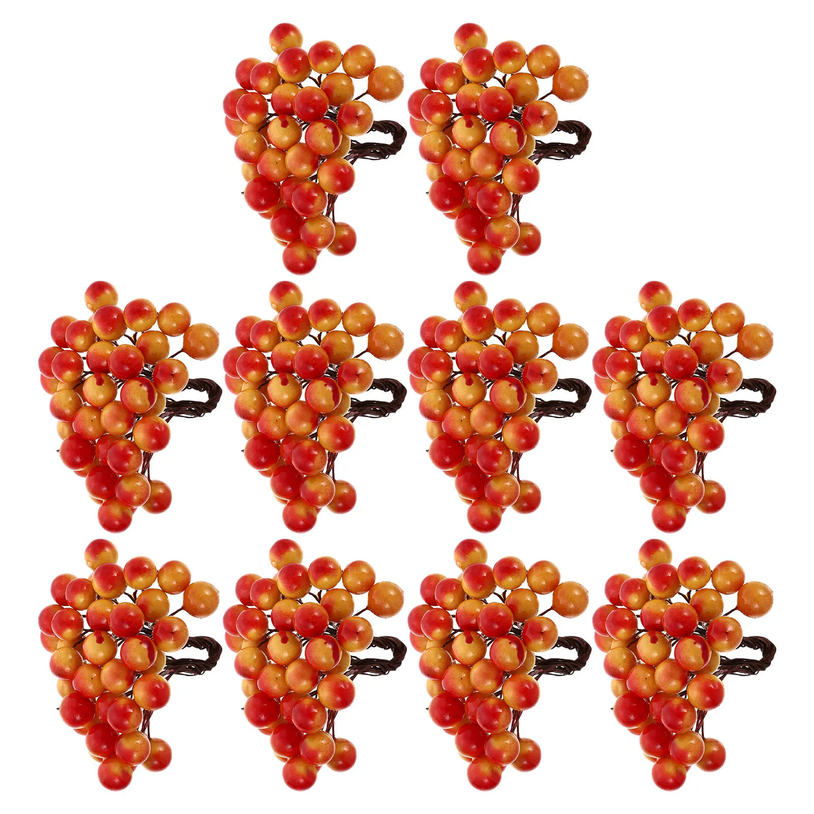 10 Bunches Artificial Berries Christmas Decor Simulation Berry Fake Berry Bunches Wedding Party Decoration Plant
10 Bunches Artificial Berries Christmas Decor Simulation Berry Fake Berry Bunches Wedding Party Decoration Plant
