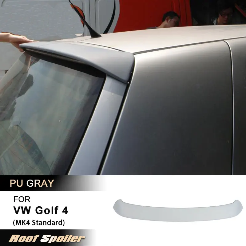PU Gray Rear Roof Spoiler for Volkswagen VW Golf 4 IV MK4 Standard 1998-2004 Rear Roof Wing Spoiler Car Styling
PU Gray Rear Roof Spoiler for Volkswagen VW Golf 4 IV MK4 Standard 1998-2004 Rear Roof Wing Spoiler Car Styling