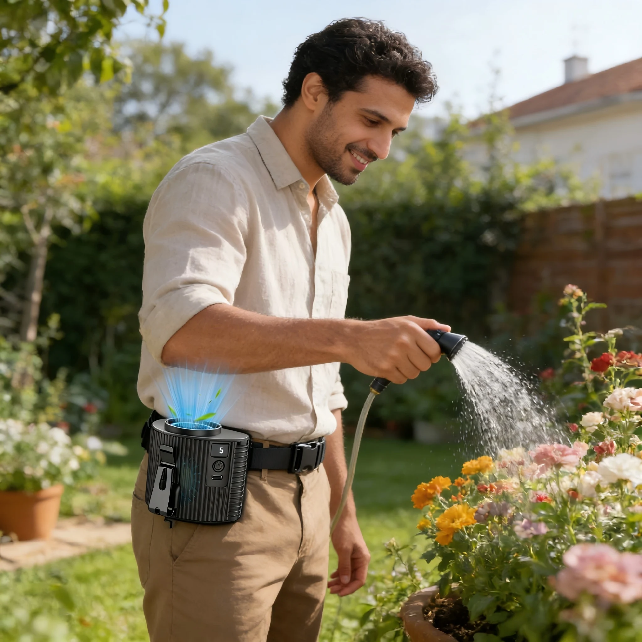 Портативный поясной вентилятор, портативный, с длительным временем работы от аккумулятора, перезаряжаемый, незаменимый вентилятор для улицы.
Портативный поясной вентилятор, портативный, с длительным временем работы от аккумулятора, перезаряжаемый, незаменимый вентилятор для улицы.