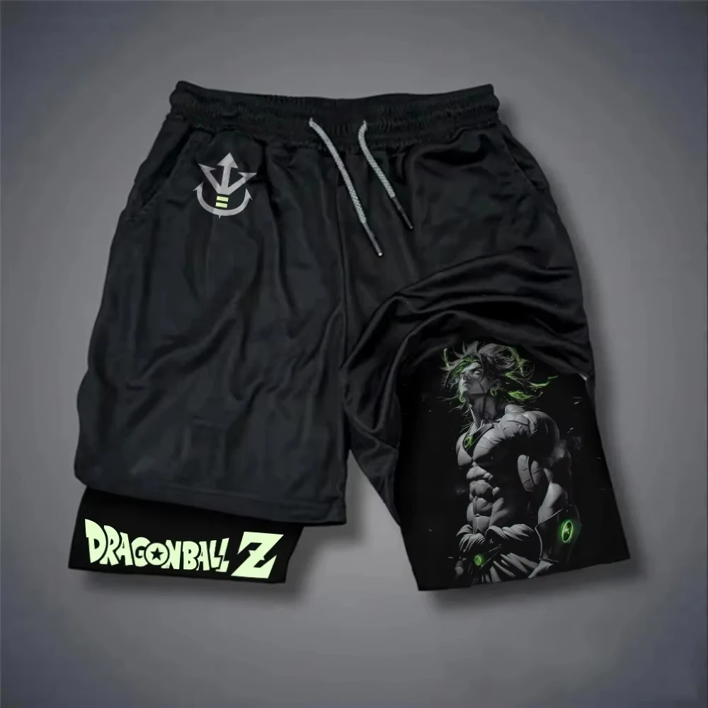Dragon Ball Men's Shorts Double Layer 2-in-1 Pants Broly Japanese Anime Summer and Autumn Fake Two-piece Gym Running Sweatpants
Dragon Ball Men's Shorts Double Layer 2-in-1 Pants Broly Japanese Anime Summer and Autumn Fake Two-piece Gym Running Sweatpants