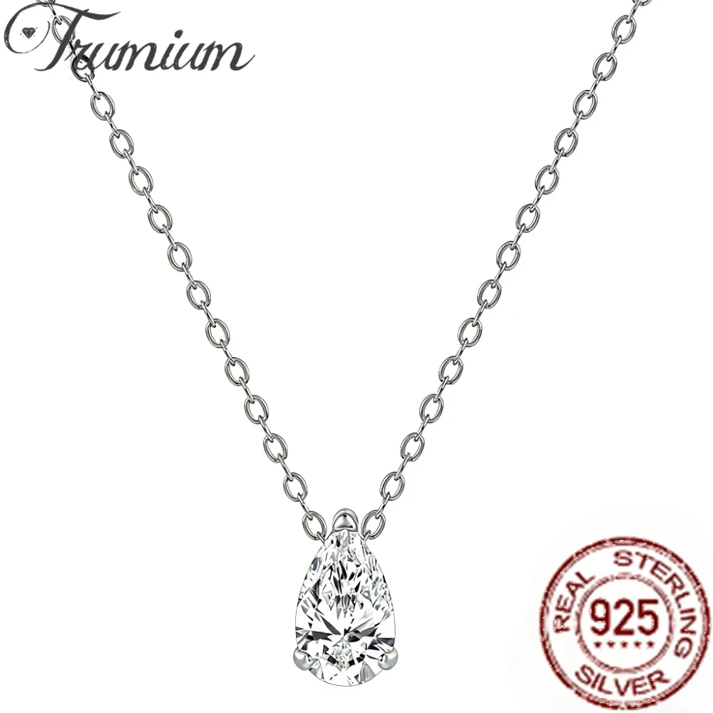 Сертифицированное Trumium огранка 1 карат с муассанитом D VVS1 для женщин, кулон из 100% стерлингового серебра 925 пробы, блестящие ювелирные изделия
Сертифицированное Trumium огранка 1 карат с муассанитом D VVS1 для женщин, кулон из 100% стерлингового серебра 925 пробы, блестящие ювелирные изделия