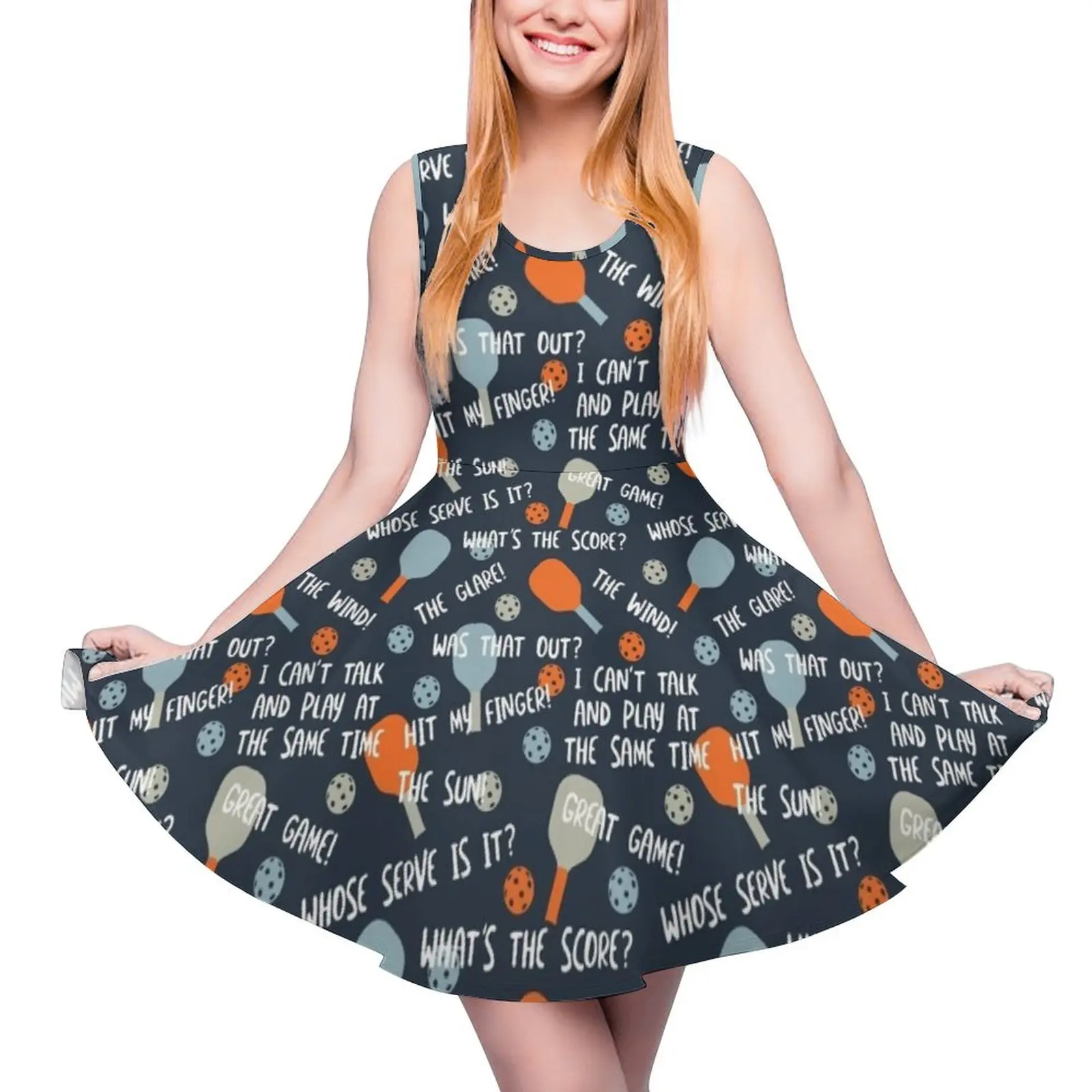 Pickleball Talk Sleeveless Dress dresses for womens 2024 evening dress ladies dress for woman
Pickleball Talk Sleeveless Dress dresses for womens 2024 evening dress ladies dress for woman