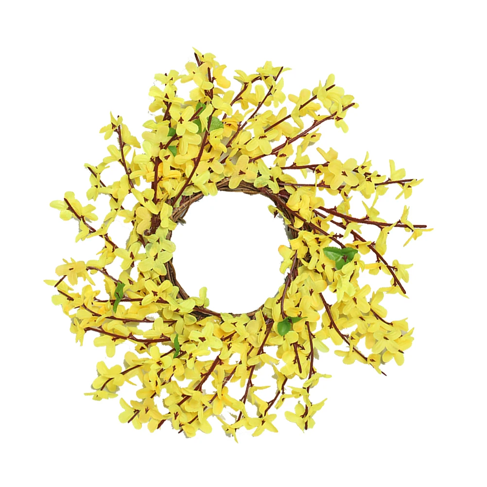 Simulated Forsythia Wreath Spring Garland Decor Home Door Flower Wall Hoop Realistic Romantic Country Style Non Fading
Simulated Forsythia Wreath Spring Garland Decor Home Door Flower Wall Hoop Realistic Romantic Country Style Non Fading