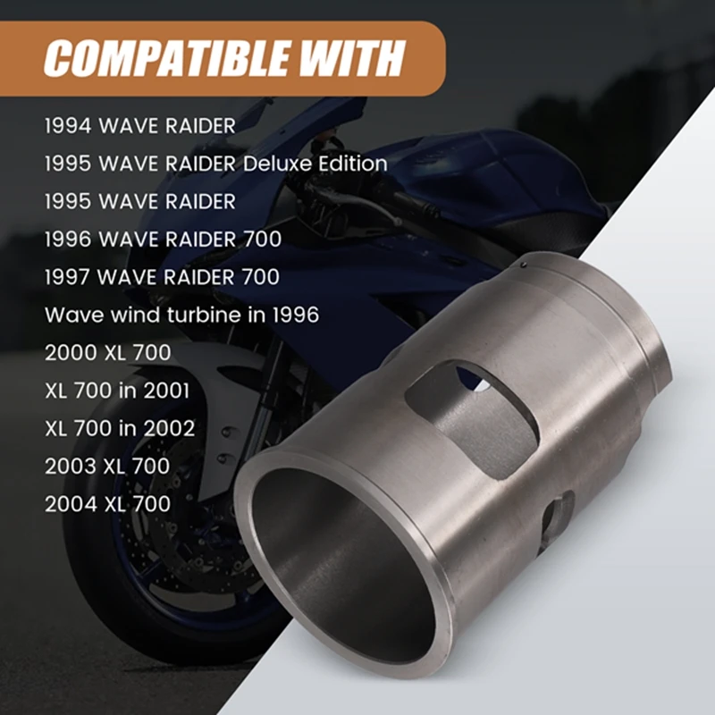 62T-10935-00 Cylinder Sleeve Liner 90Mm For Yamaha Waveruner XL700 Outboard Engine 496-44402T-00
62T-10935-00 Cylinder Sleeve Liner 90Mm For Yamaha Waveruner XL700 Outboard Engine 496-44402T-00