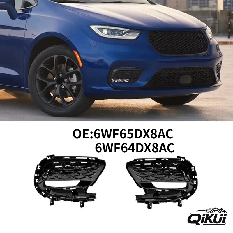Fog Light Bezel Front Bumper For Pacifica 2021-2024 6WF65DX8AC 6WF64DX8AC Fog Light Cover Accessories
Fog Light Bezel Front Bumper For Pacifica 2021-2024 6WF65DX8AC 6WF64DX8AC Fog Light Cover Accessories