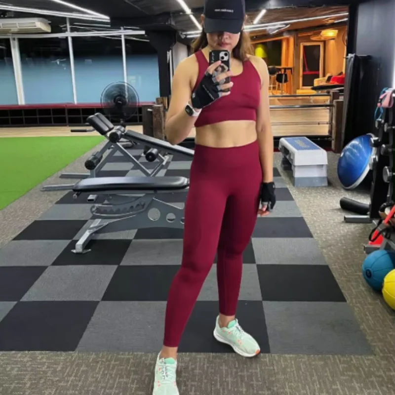 2PCS Sports Bra Women's Set Professional Fitness Tank Top Bra Shockproof Running Leggings Yoga Suit Beautiful Back Bra Clothing
2PCS Sports Bra Women's Set Professional Fitness Tank Top Bra Shockproof Running Leggings Yoga Suit Beautiful Back Bra Clothing