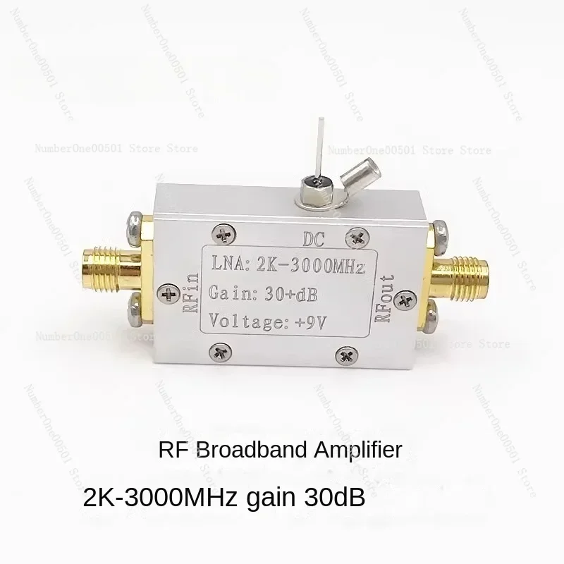 RF, Broadband, Amplifier, Low Noise Amplifier LNA (2K-3000MHz Gain 32dB) Can Be Shot Directly
RF, Broadband, Amplifier, Low Noise Amplifier LNA (2K-3000MHz Gain 32dB) Can Be Shot Directly