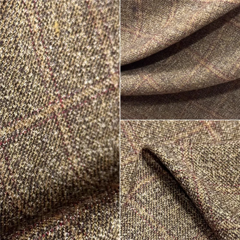 1 метр коричневой твидовой ткани в винтажную клетку, ручной работы, для шитья, рукоделия, DIY, шерстяной материал для сохранения тепла, осенне-зимний декор для интерьера
1 метр коричневой твидовой ткани в винтажную клетку, ручной работы, для шитья, рукоделия, DIY, шерстяной материал для сохранения тепла, осенне-зимний декор для интерьера
