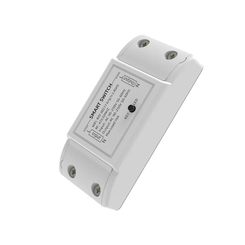 A16Q-Wifi+ 433Mhz Relay Module Wireless Remote Control Smart Home Automation Switch Supports APP Voice Control B
A16Q-Wifi+ 433Mhz Relay Module Wireless Remote Control Smart Home Automation Switch Supports APP Voice Control B