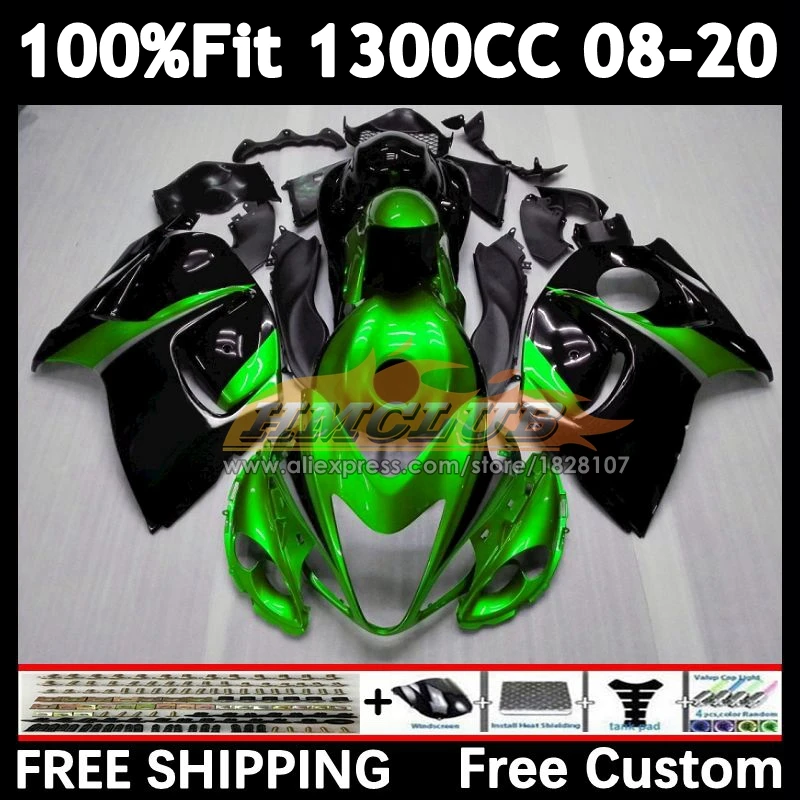 Body For SUZUKI Hayabusa green black GSXR1300 2008 2009 2010 2011 2012 2013 39No.88 GSX-R1300 GSXR 1300 15 16 17 18 19 Fairing
Body For SUZUKI Hayabusa green black GSXR1300 2008 2009 2010 2011 2012 2013 39No.88 GSX-R1300 GSXR 1300 15 16 17 18 19 Fairing