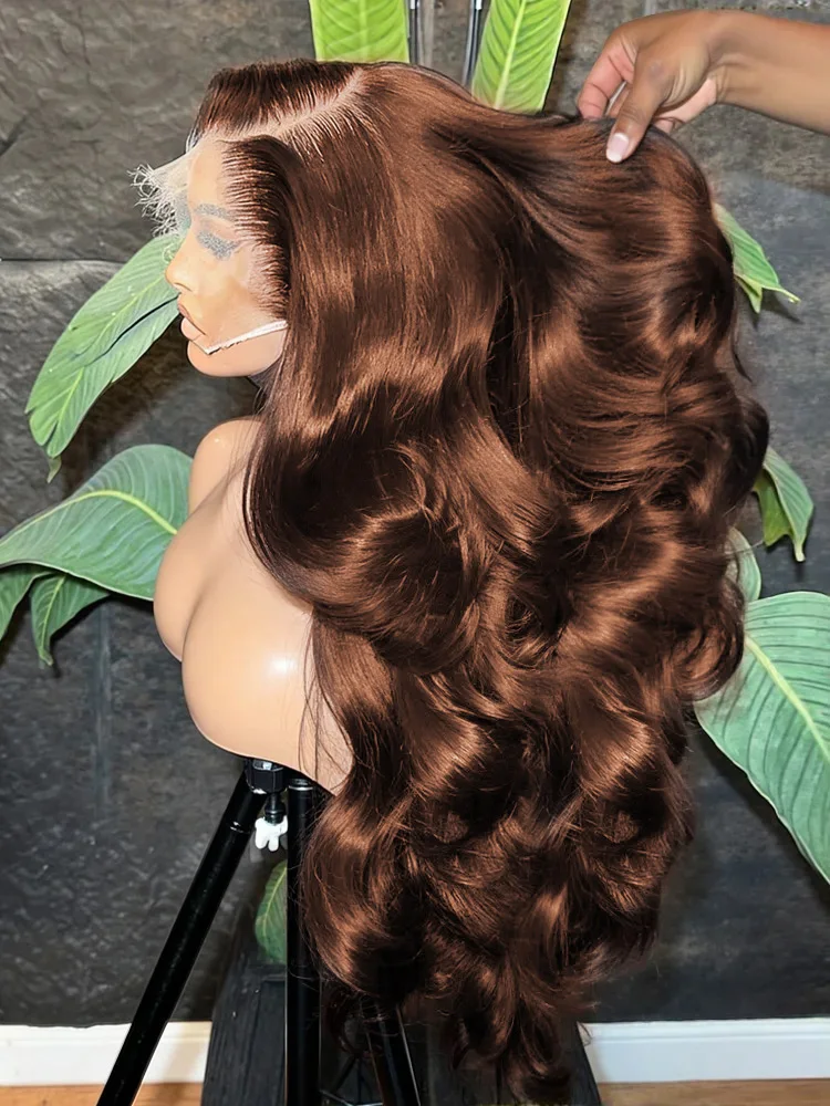 40-дюймовый шоколадно-коричневый объемный волнистый прозрачный парик фронта шнурка 100% человеческие волосы 4 цвета 13x4 13x6 Hd Волнистый парик фронтальной части шнурка
40-дюймовый шоколадно-коричневый объемный волнистый прозрачный парик фронта шнурка 100% человеческие волосы 4 цвета 13x4 13x6 Hd Волнистый парик фронтальной части шнурка