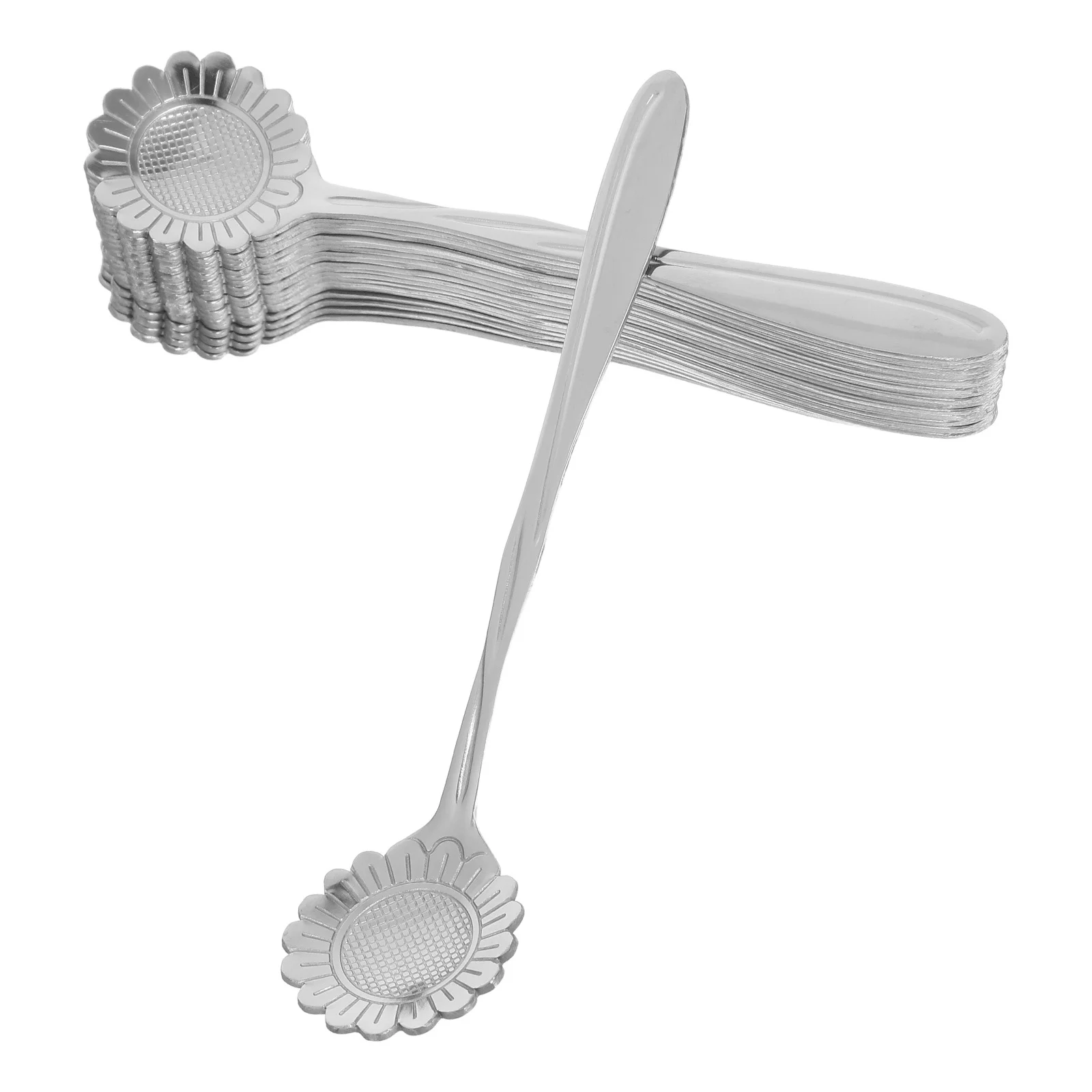 20Pcs Stainless Steel Petite Spoons Sunflower Inspired Design for Stirring Coffee Tea Milk Elegant Dessert Serving Tools
20Pcs Stainless Steel Petite Spoons Sunflower Inspired Design for Stirring Coffee Tea Milk Elegant Dessert Serving Tools