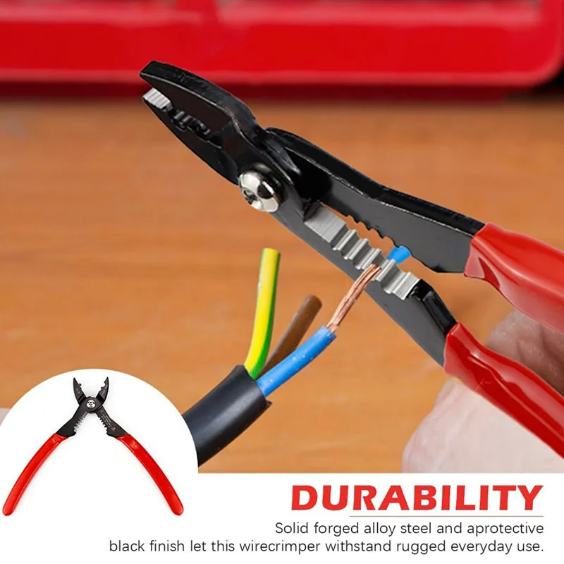 Многофункциональный инструмент для ремонта кабелей 4-в-1: электрические клещи, обжимные клещи, инструмент для зачистки проводов, 7-дюймовые клещи для зачистки проводов
Многофункциональный инструмент для ремонта кабелей 4-в-1: электрические клещи, обжимные клещи, инструмент для зачистки проводов, 7-дюймовые клещи для зачистки проводов