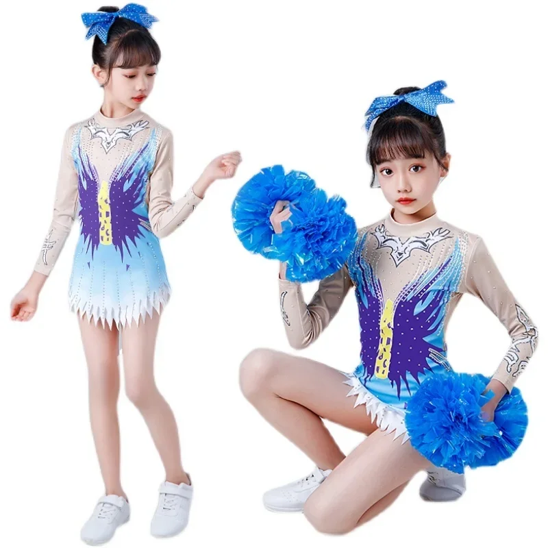 Cheerleading Team Performance Clothing Female Children's Performance Clothing Cheerleading Dance Competition Clothing Sports
Cheerleading Team Performance Clothing Female Children's Performance Clothing Cheerleading Dance Competition Clothing Sports