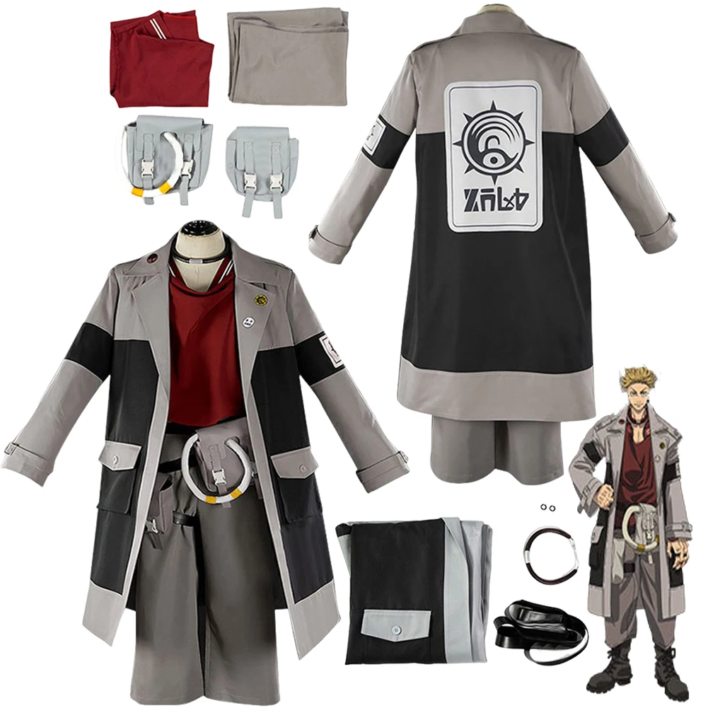 Anime Gachi A Kuta Cosplay Enjin Top Pants Belt Clothes Men Adult Party Disguise Roleplay Cloth Halloween Costume Outfits Suits
Anime Gachi A Kuta Cosplay Enjin Top Pants Belt Clothes Men Adult Party Disguise Roleplay Cloth Halloween Costume Outfits Suits