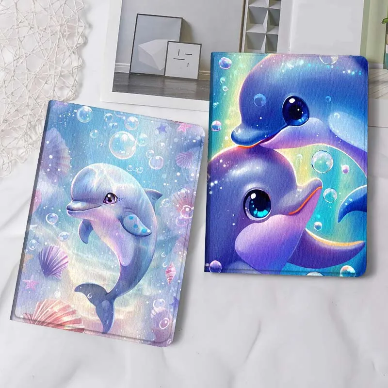 Cute Dolphin Bubble Sea For iPad Pro Air Mini 2 3 4 5 6 7 6th 7th 10th 11th 10.2 9.7 10.5 11 Foldable Tablet Case Gift
Cute Dolphin Bubble Sea For iPad Pro Air Mini 2 3 4 5 6 7 6th 7th 10th 11th 10.2 9.7 10.5 11 Foldable Tablet Case Gift