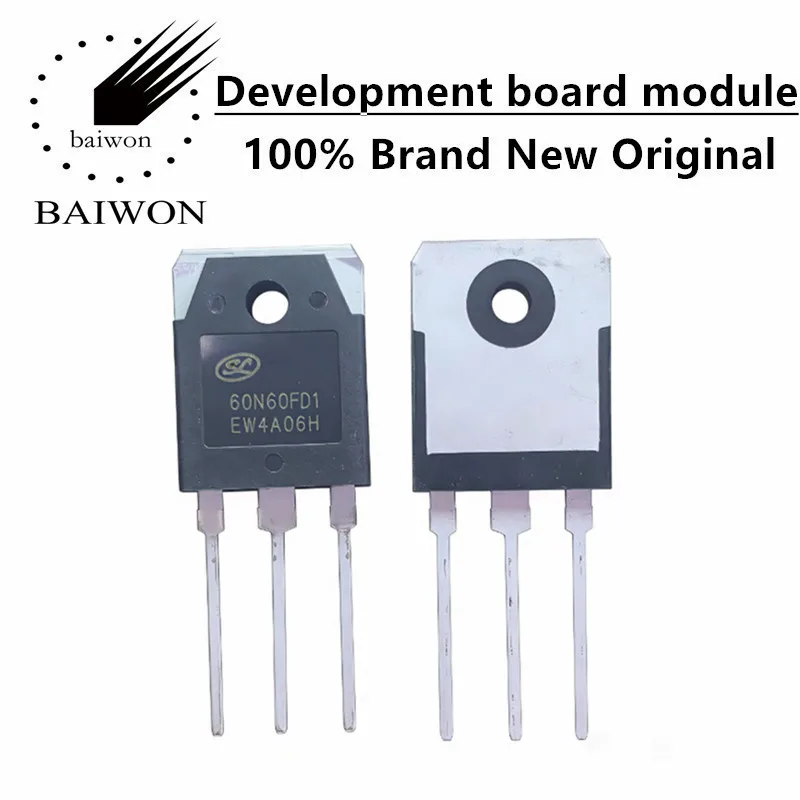 Original SGT60N60FD1PN 60A 600V TO-3P package 60N60FD1 field-effect transistor
Original SGT60N60FD1PN 60A 600V TO-3P package 60N60FD1 field-effect transistor