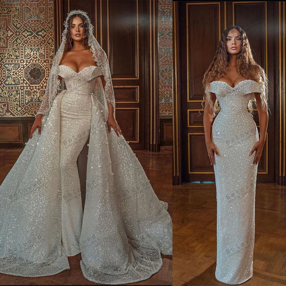 Exquisite Women's Wedding Dresses Glamorous Bridal Gowns Beading Appliques Luxury Robes Charming Vestidos De Novia Customized
Exquisite Women's Wedding Dresses Glamorous Bridal Gowns Beading Appliques Luxury Robes Charming Vestidos De Novia Customized